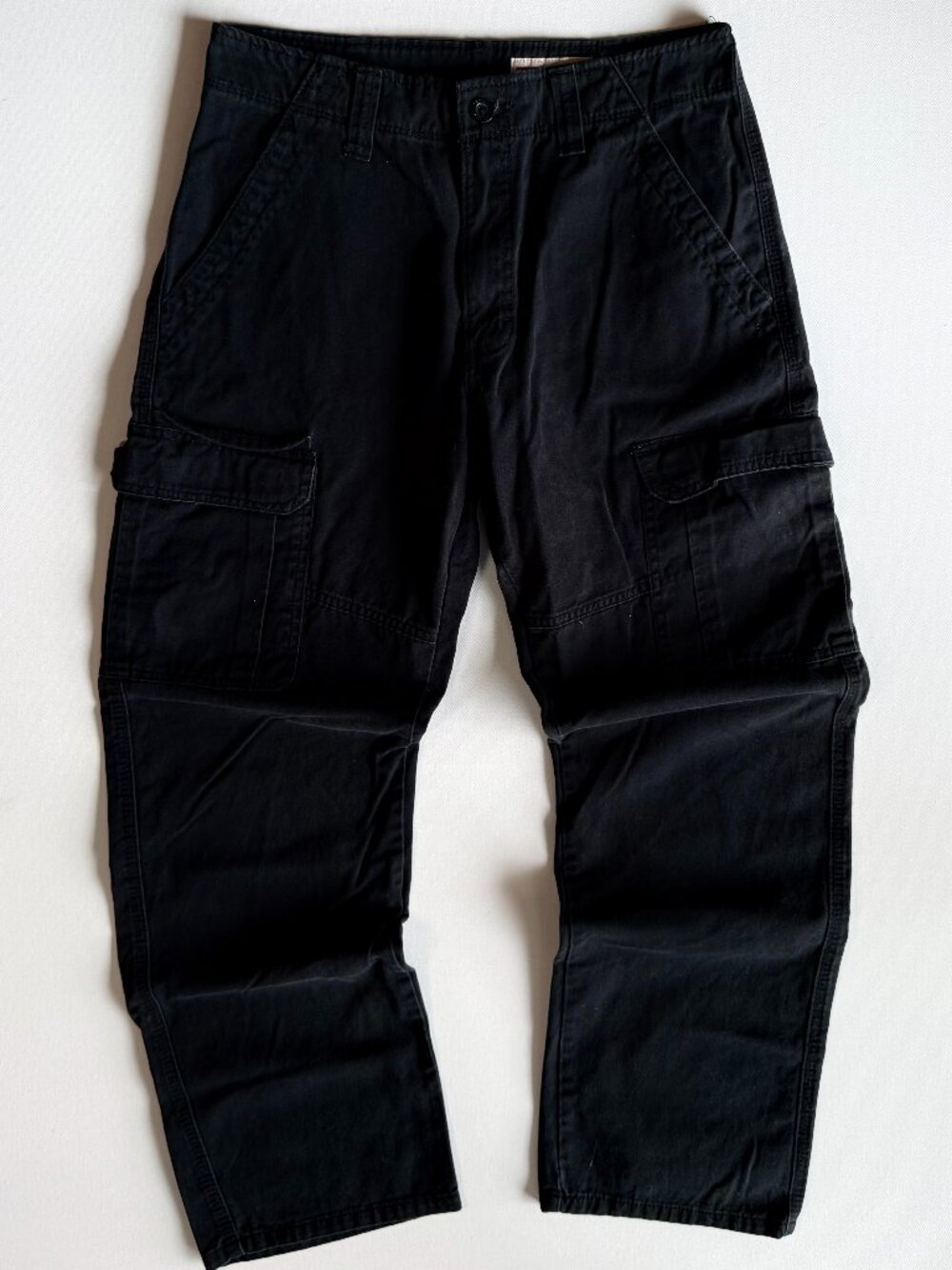 Wrangler Relaxed Fit Canvas Utility Cargo Pants